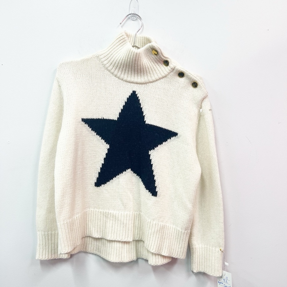 Kate Spade Women’s Star Turtleneck Sweater XL, S - Picture 6 of 7